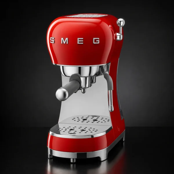 Cafetera Espresso Manual Smeg estilo 50’s