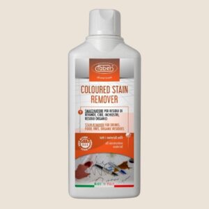 Botella Faber Coloured Stain Remover para eliminar manchas de comida, bebida y tintes