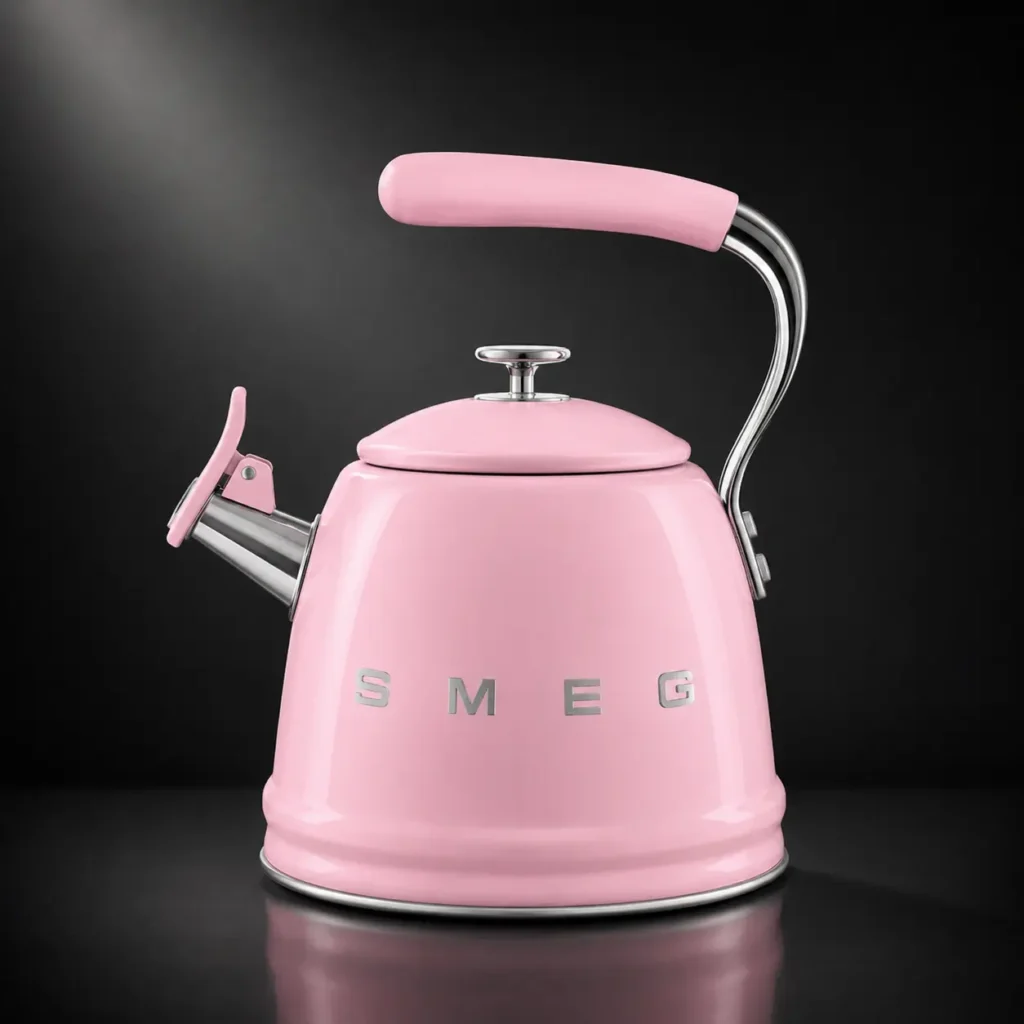 Hervidor de agua Smeg estilo 50’s