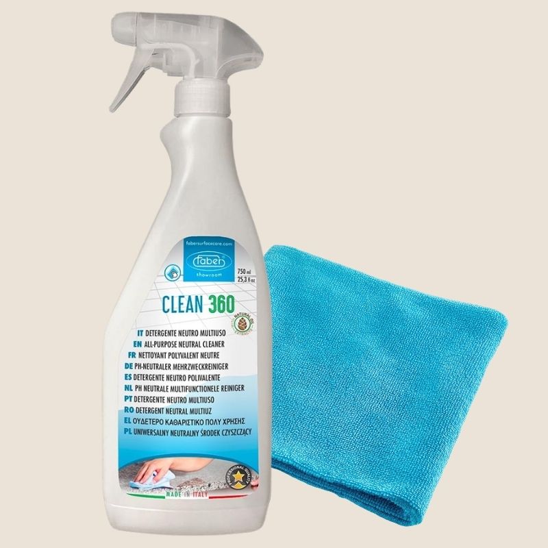 Limpiador CLEAN 360 con trapo de microfibra incluido