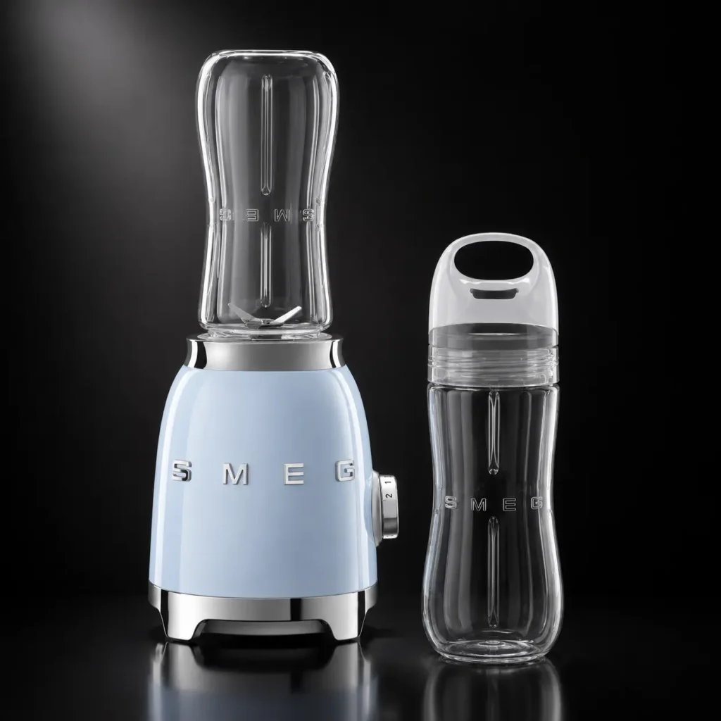 Mini batidora de vaso Smeg estilo 50’s