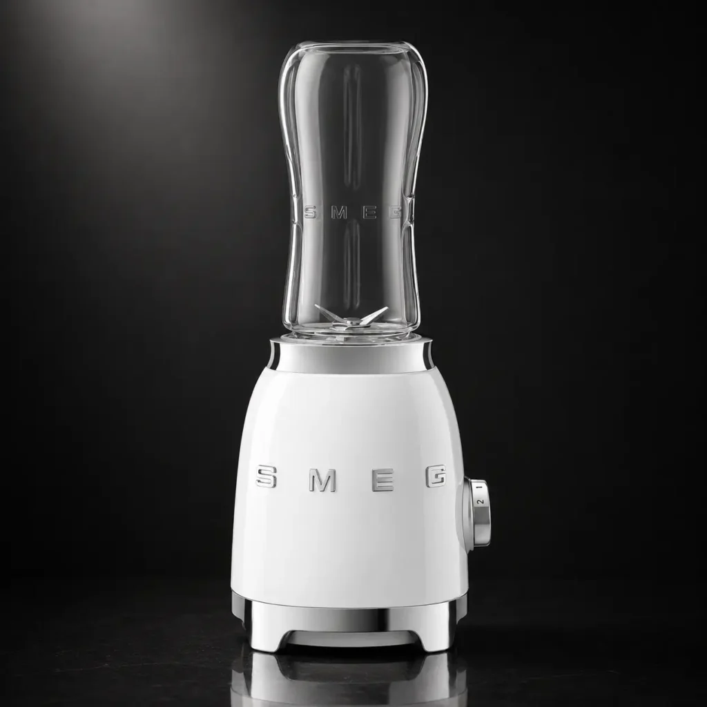 Mini batidora de vaso Smeg estilo 50’s