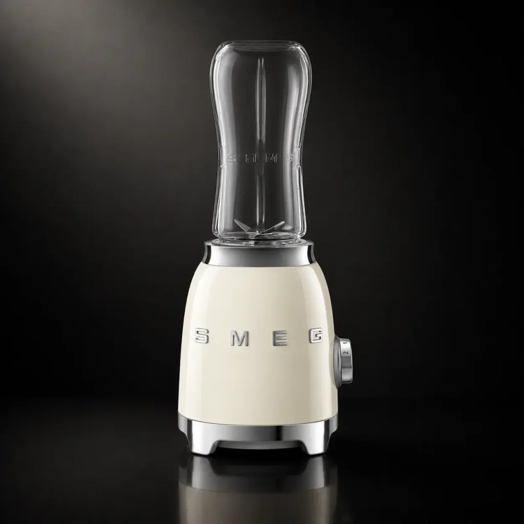 Mini batidora de vaso Smeg estilo 50’s