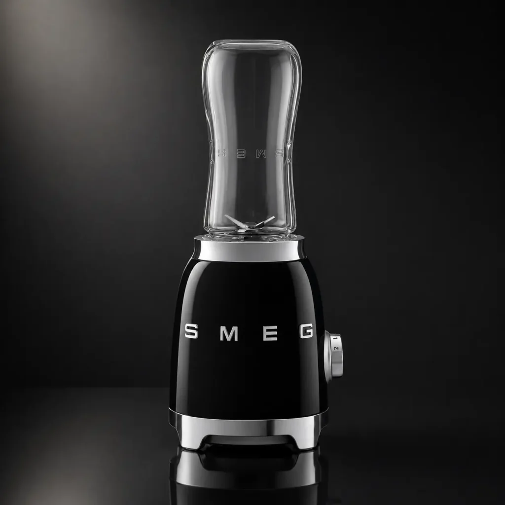 Mini batidora de vaso Smeg estilo 50’s