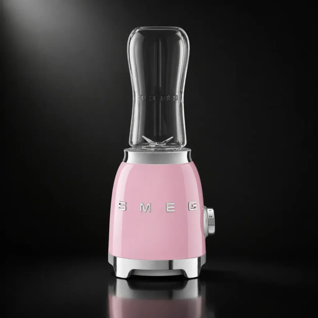 Mini batidora de vaso Smeg estilo 50’s