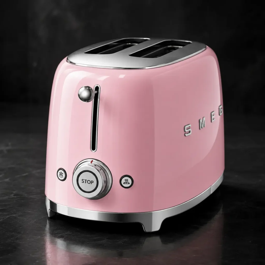 Tostadora Smeg 2x2 estilo 50’s