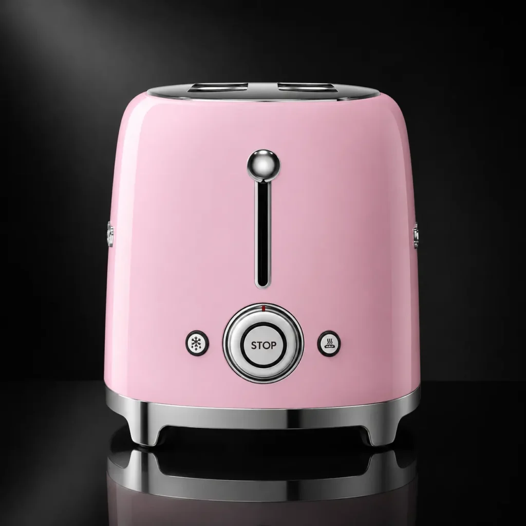 Tostadora Smeg 2x2 estilo 50’s