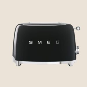 Tostadora Smeg de dos ranuras estilo años 50