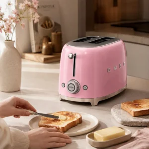 Tostadora Smeg 2x2 estilo 50’s