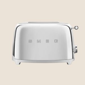 Tostadora Smeg de dos ranuras estilo años 50