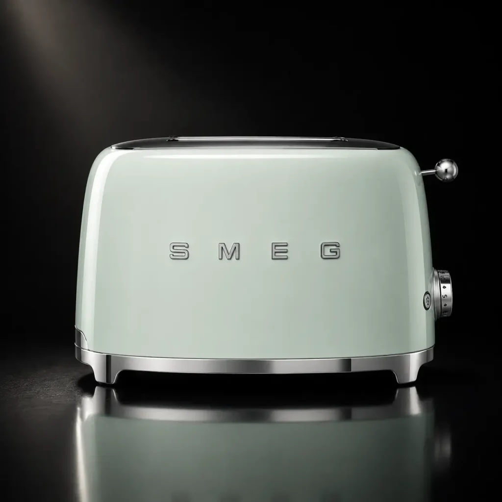 Tostadora Smeg 2x2 estilo 50’s